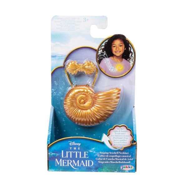 Disney Mica Sirena - Colierul in forma de scoica al lui Ariel, cu lumini si sunete