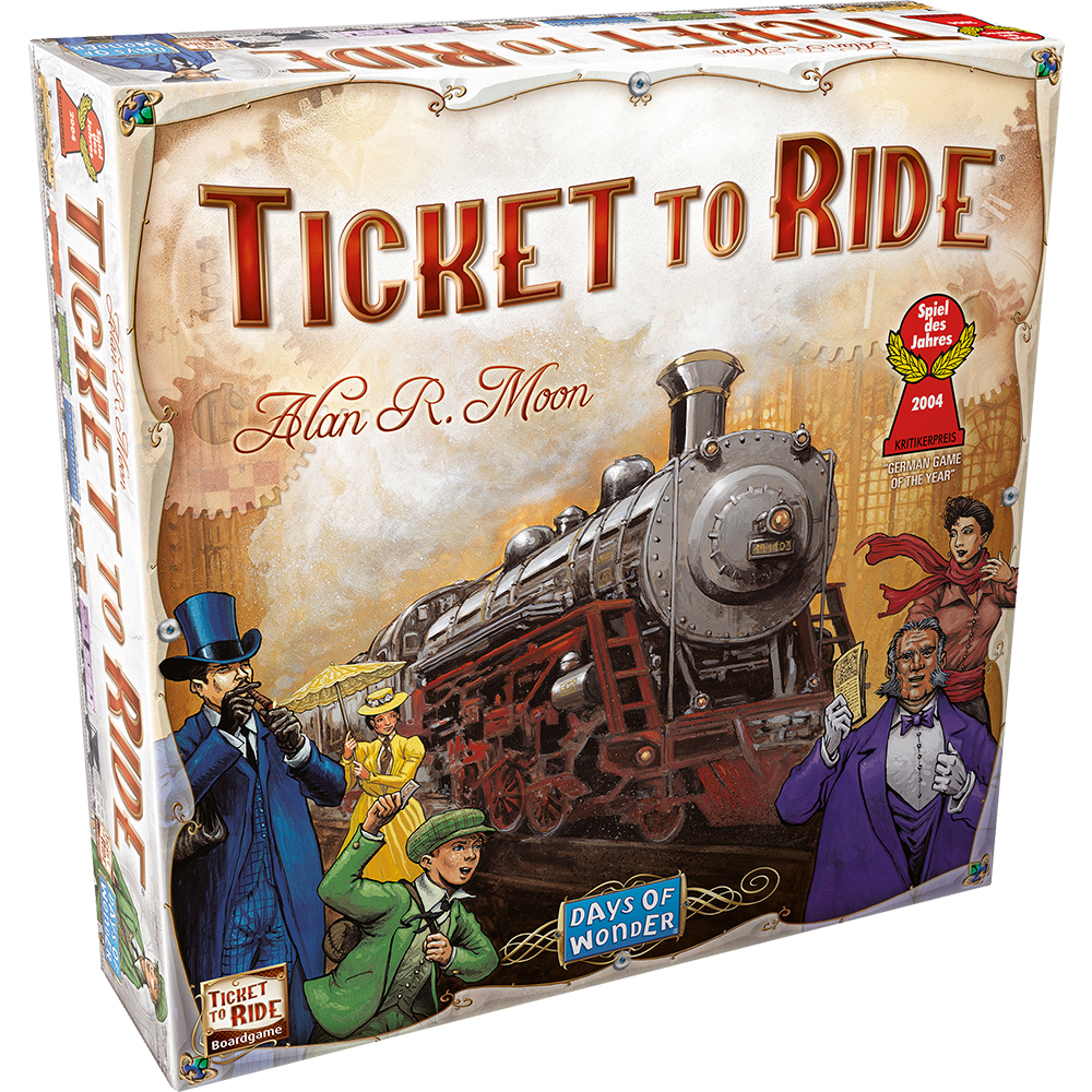 Joc de societate Ticket to Ride, limba romana