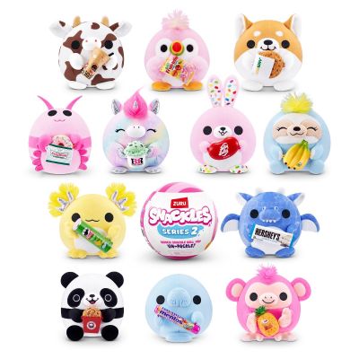 Snackles - Jucarie de plus colectibila, 11.5 cm, diverse modele, S2W2