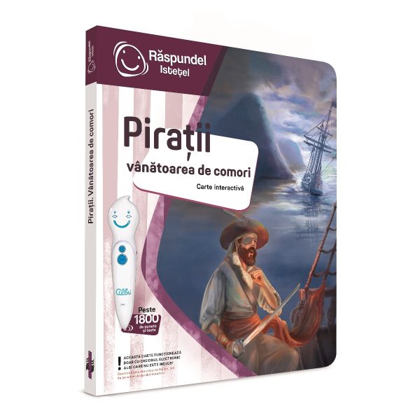 Raspundel Istetel, carte Piratii - vanatoarea de comori