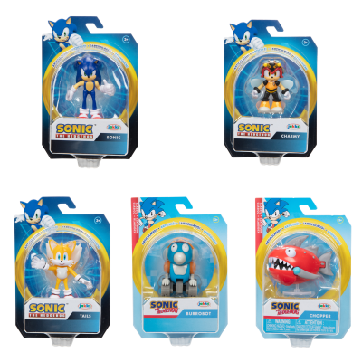 Nintendo Sonic - Figurina, 6 cm, diverse personaje, S11