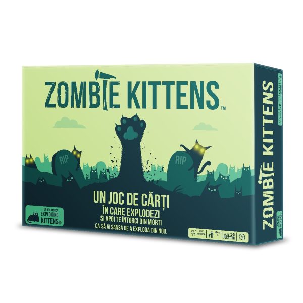 Joc de societate Zombie Kittens