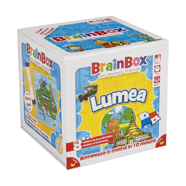 Joc educativ BrainBox Lumea