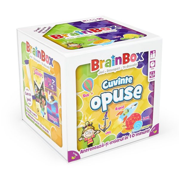 Joc educativ BrainBox Cuvinte opuse
