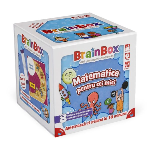 Joc educativ BrainBox Matematica pentru cei mici