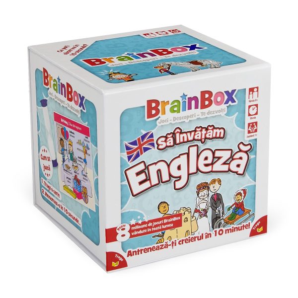 Joc educativ BrainBox Sa invatam engleza