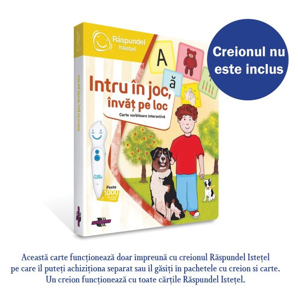 Raspundel Istetel, carte Intru in joc, invat pe loc