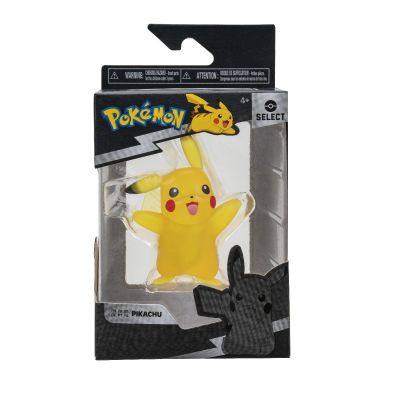 Pokemon - Figurina de actiune Select 7.5 cm, Translucent Pikachu, S3