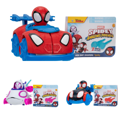 Paienjenelul Marvel - Vehicul cu lansator de sageti, figurina inclusa, diverse modele