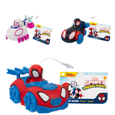 Paienjenelul Marvel - Mini-vehicul Web Racers, diverse modele