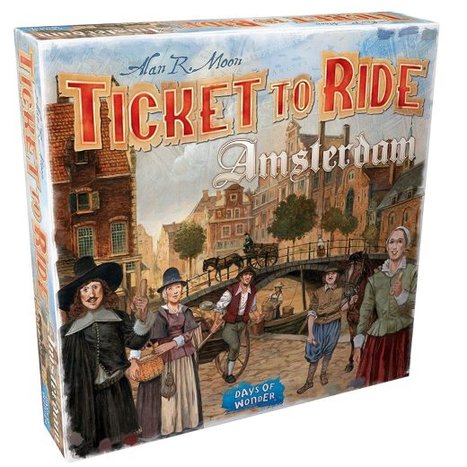 Joc de societate Ticket to Ride Amsterdam, limba engleza