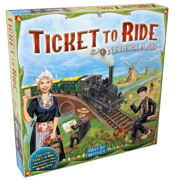 Joc de societate Ticket to Ride Map Collection Netherlands, extensie, limba engleza