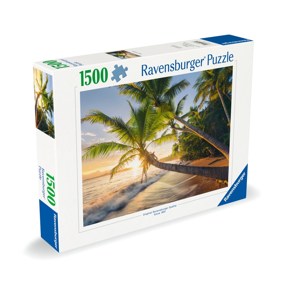 Ravensburger - Puzzle plaja 1500 piese design nou
