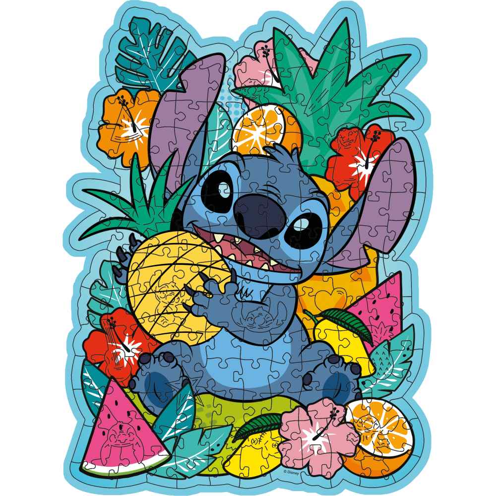 Ravensburger - Puzzle lemn contur Disney Stitch 150 piese