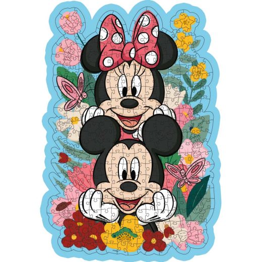 Ravensburger - Puzzle lemn Mickey si Minnie 300 piese