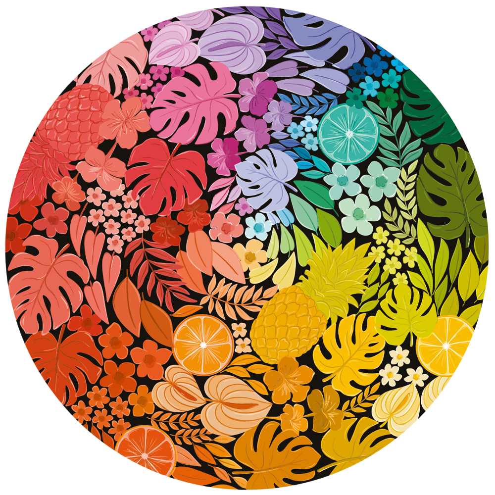 Ravensburger - Puzzle cerc tropical 500 piese