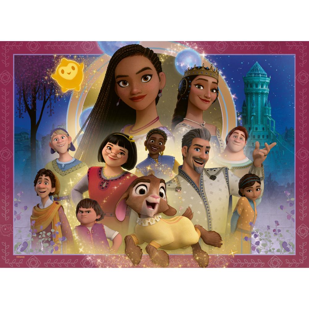 Ravensburger - Puzzle dorinta Disney 100 piese