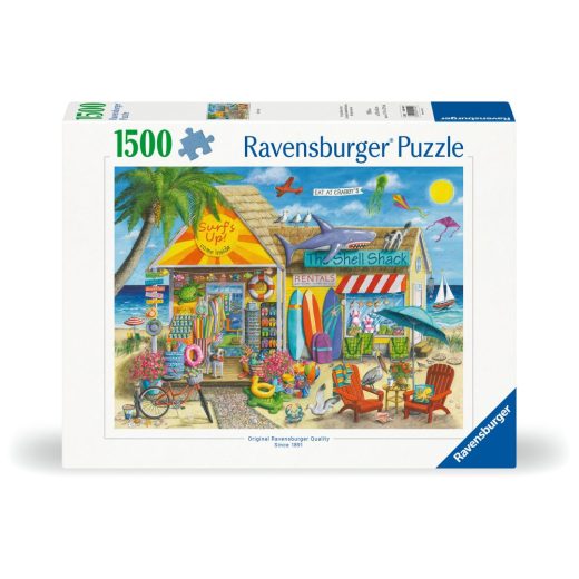 Ravensburger - Puzzle magazin de inchirieri pe plaja 1500 piese
