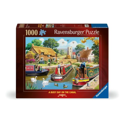 Ravensburger - Puzzle o zi agitata pe canal 1000 piese