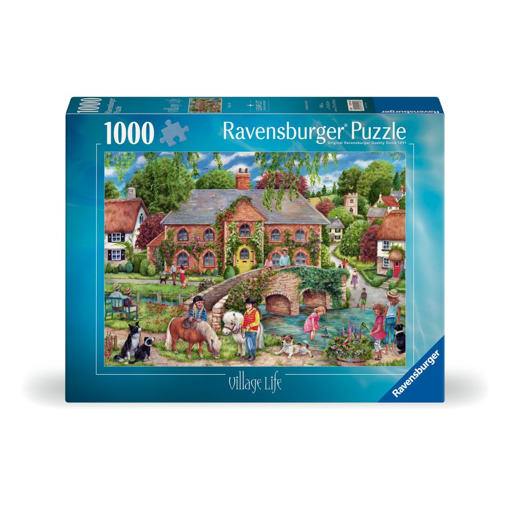 Ravensburger - Puzzle viata la sat 1000 piese