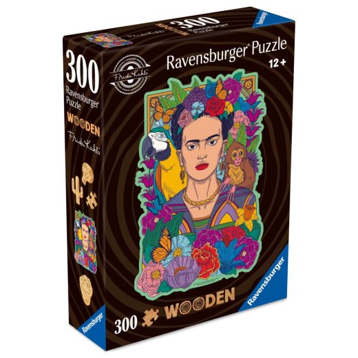 Ravensburger - Puzzle din lemn Frida Kahlo 300 piese