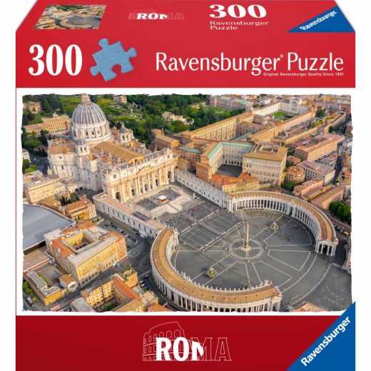 Ravensburger - Puzzle colectia de arta piata Sfantul Petru din Roma 300 piese