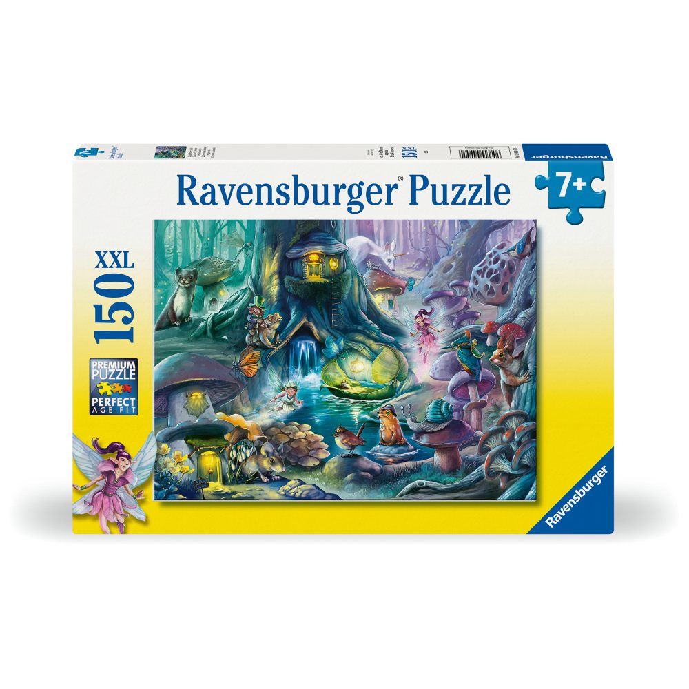 Ravensburger - Puzzle Padurea magica 150 piese XXL
