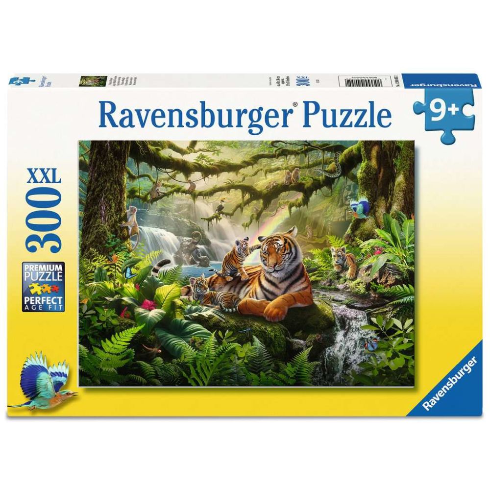 Ravensburger - Puzzle minunile faunei salbatice din jungla 300 piese XXL