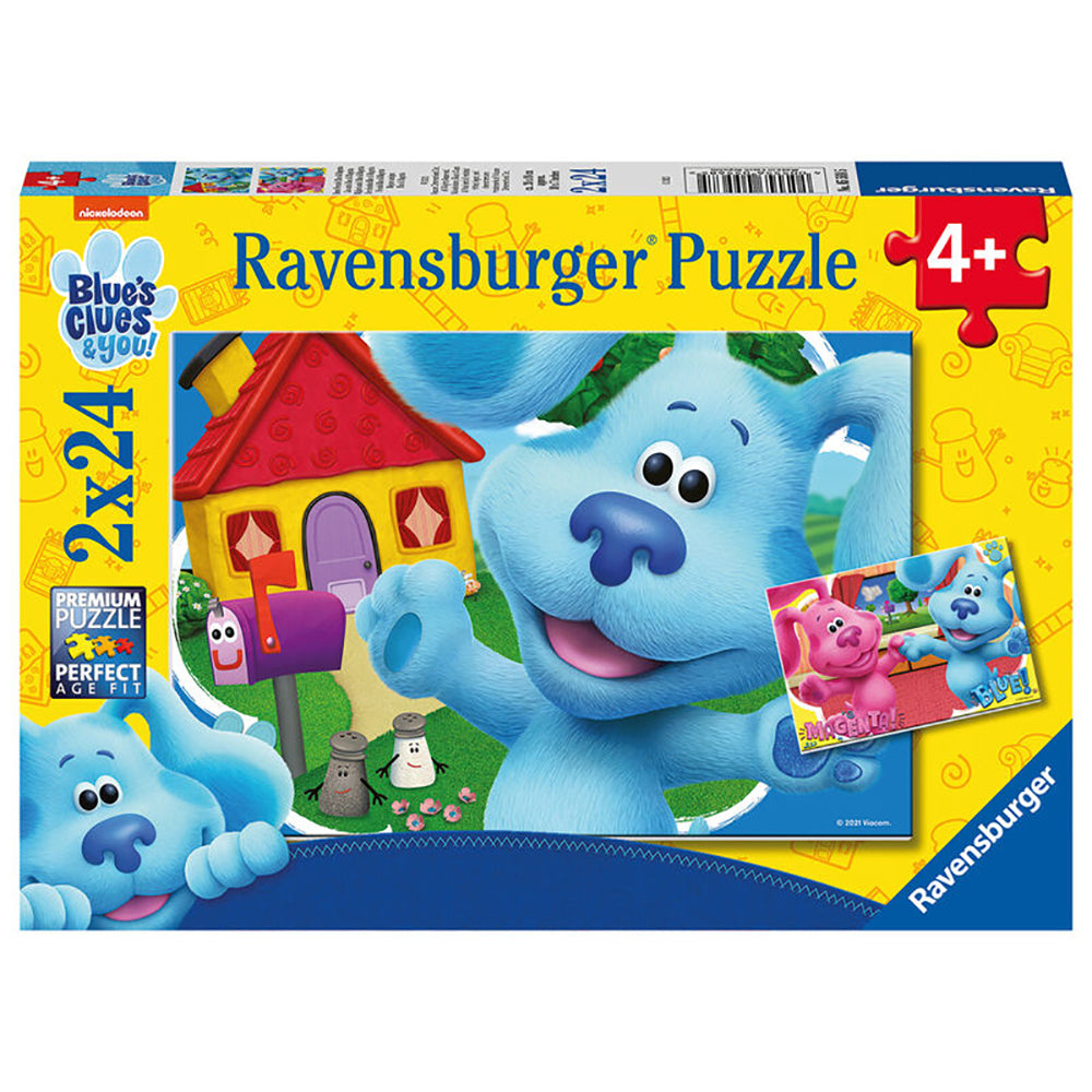 Puzzle Blue'S Clues, 2X24 Piese