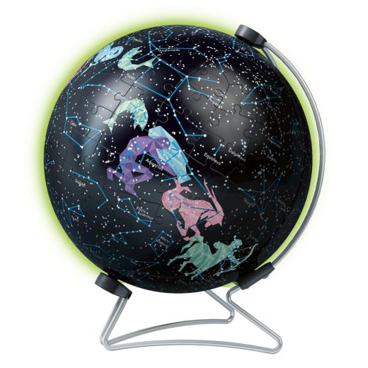 Ravensburger - Puzzle 3D glob lumineaza in intuneric 180 piese