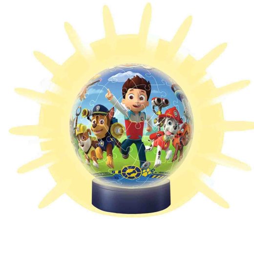 Puzzle 3D Patrula De Noapte A Catelusilor, 72 Piese