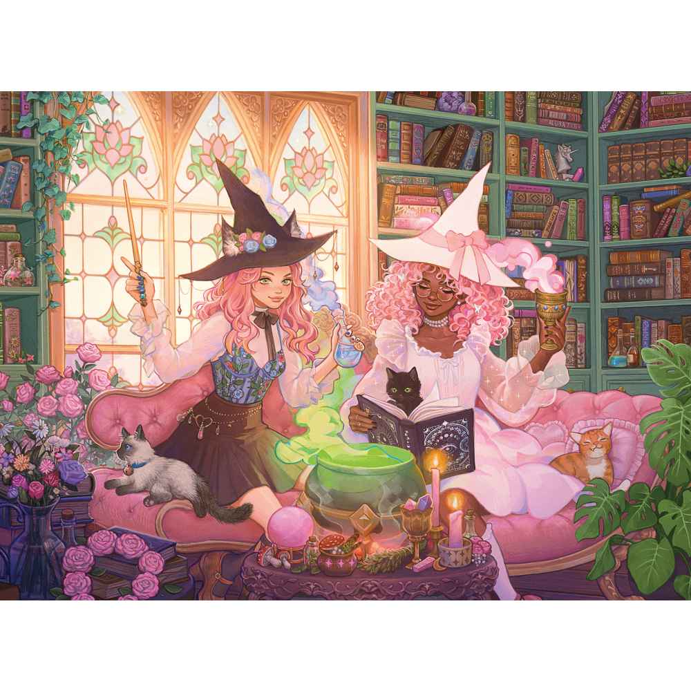 Ravensburger - Puzzle libraria zanelor 200 piese