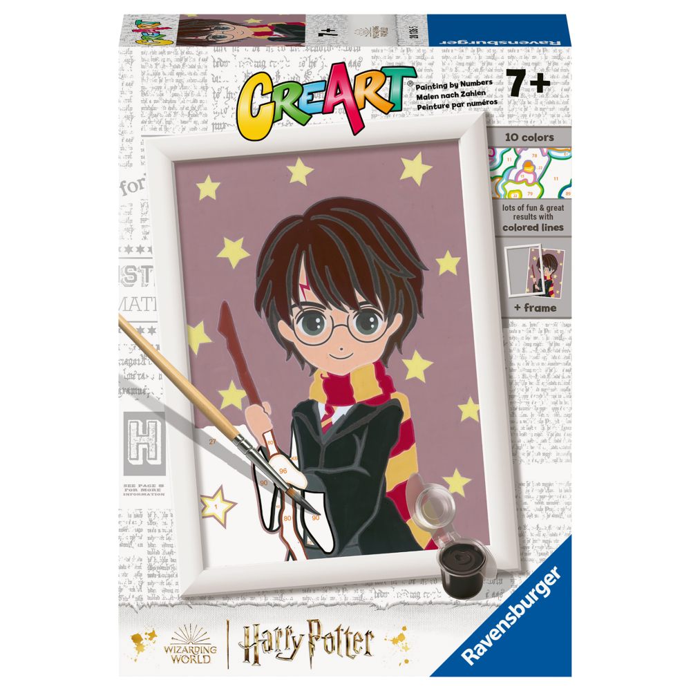 Ravensburger - CreArt pictura pe numere pentru copii Harry Potter