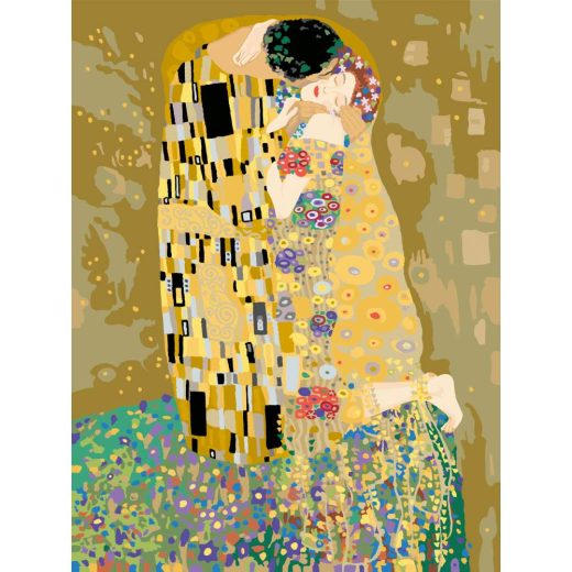 Ravensburger - Pictura pe numere Klimt sarutul