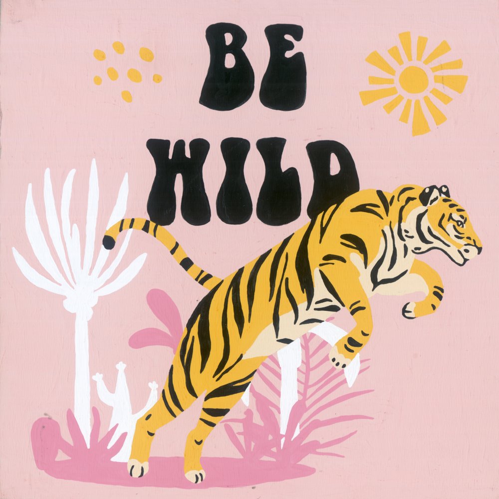 Ravensburger - Pictura pe numere tigru Be Wild