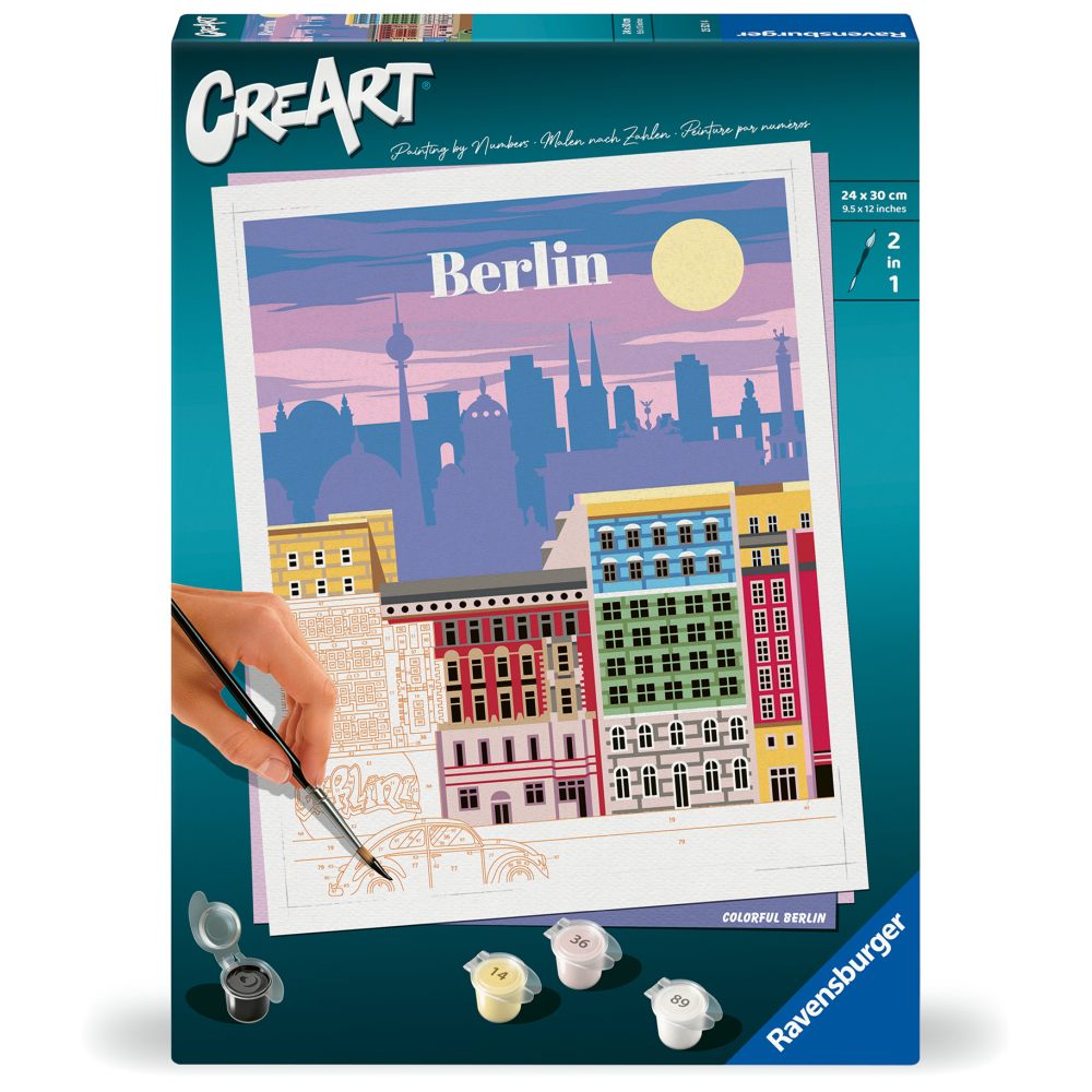 Ravensburger - CreArt pictura pe numere pentru adulti Berlin