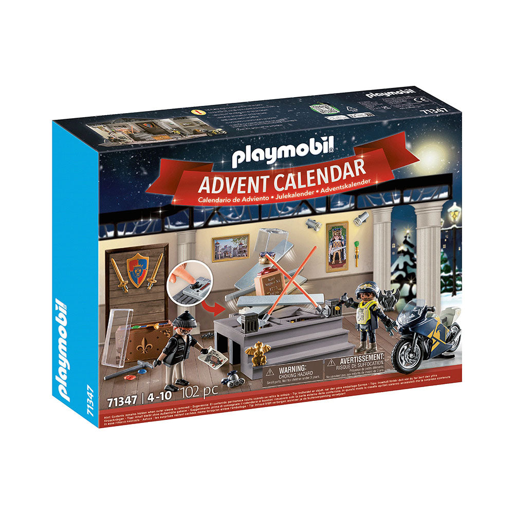 PLAYMOBIL - CALENDAR CRACIUN FURT LA MUZEUL POLITIEI
