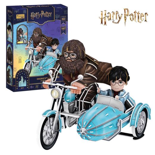 Cubic Fun - Puzzle 3D Harry Potter motocicleta lui Hagrid 197 piese