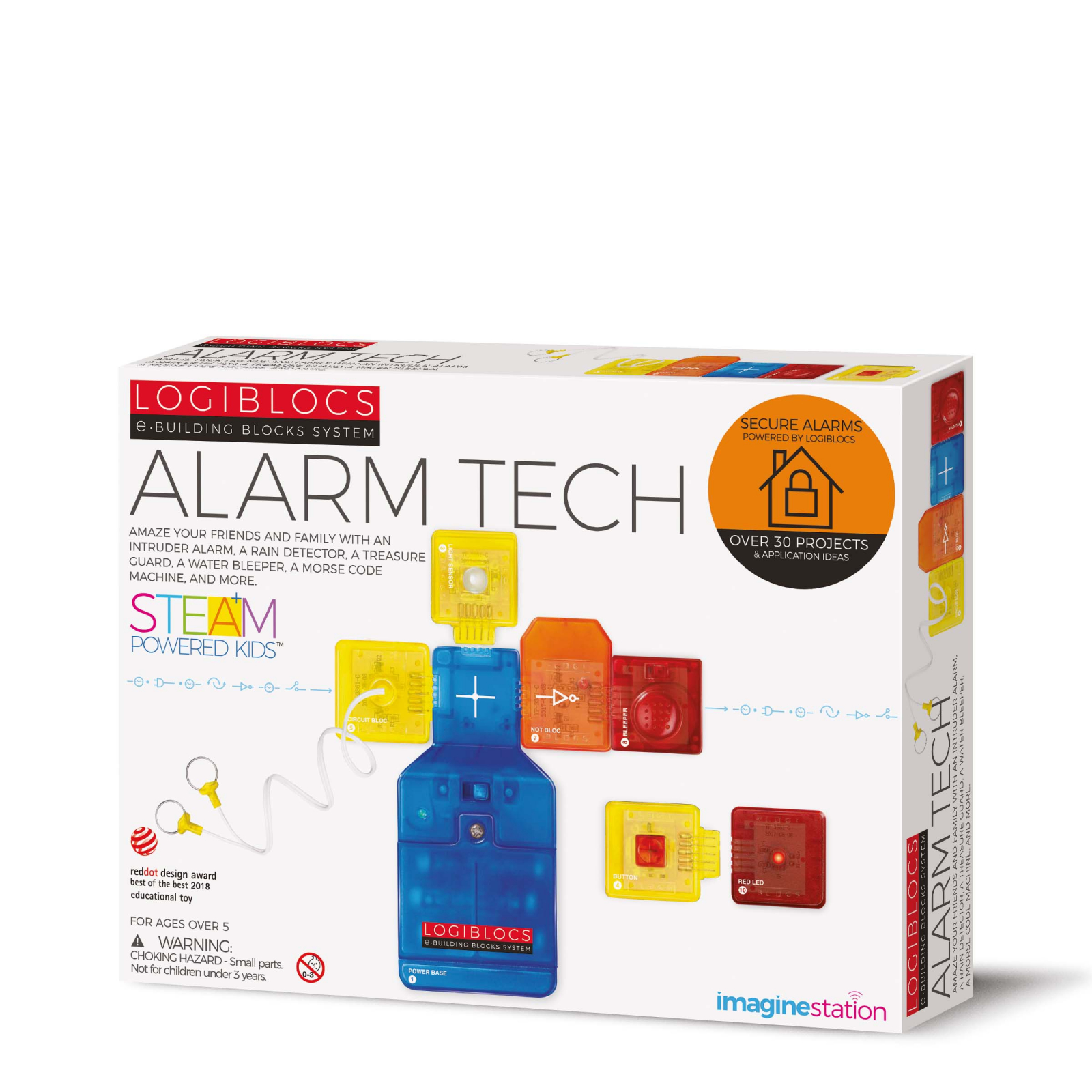 Joc electronic Logiblocs – set Alarm Tech