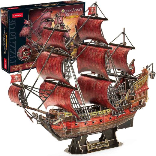 CUBICFUN - PUZZLE 3D NAVA QUEEN ANNE 391 PIESE