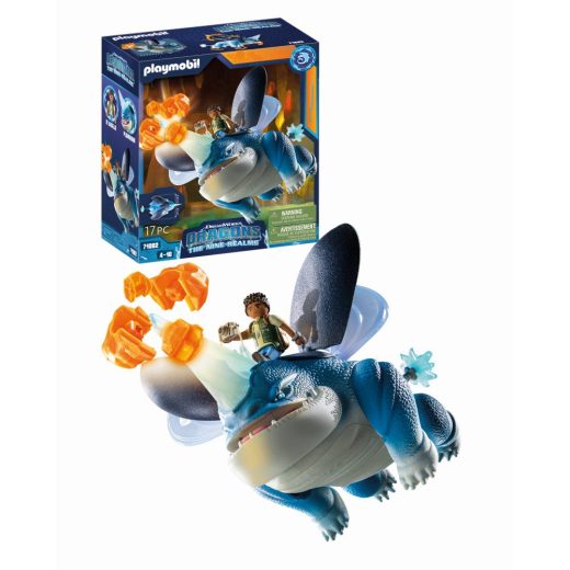Playmobil - Dragons: Plowhorn si D'Angelo