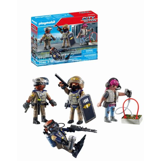 PLAYMOBIL - SET FIGURINE ECHIPA SWAT