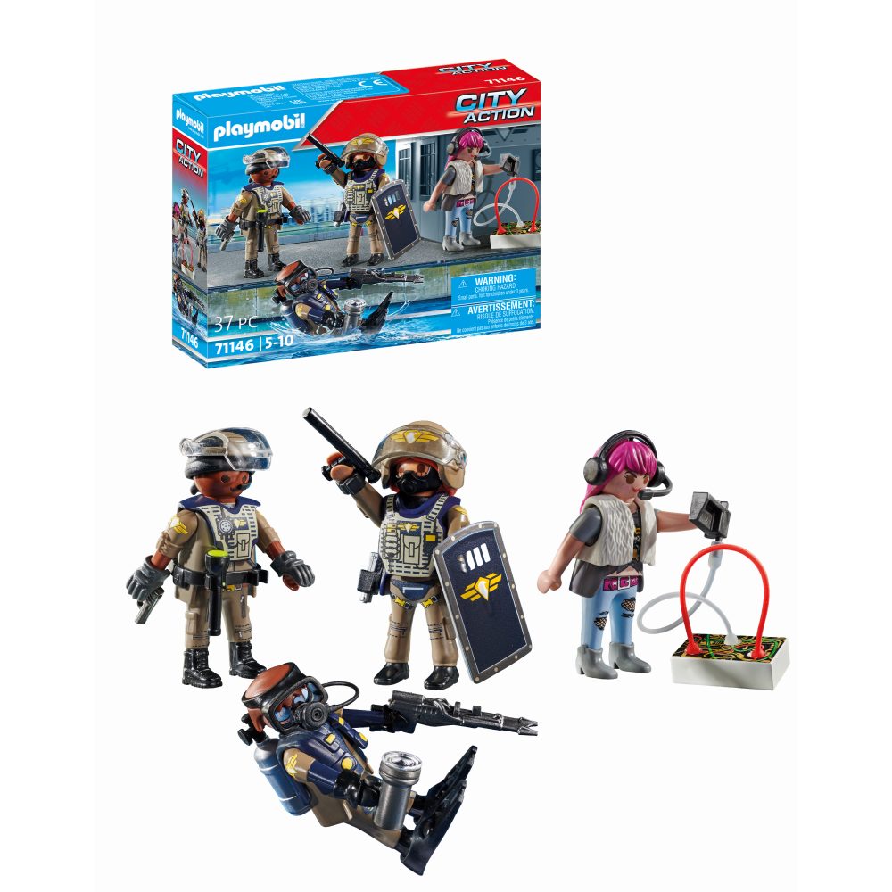 PLAYMOBIL - SET FIGURINE ECHIPA SWAT