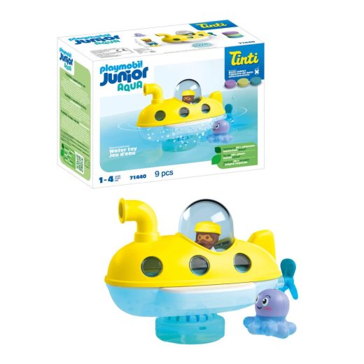 Playmobil Junior Aqua si Tinti - Submarin colorat