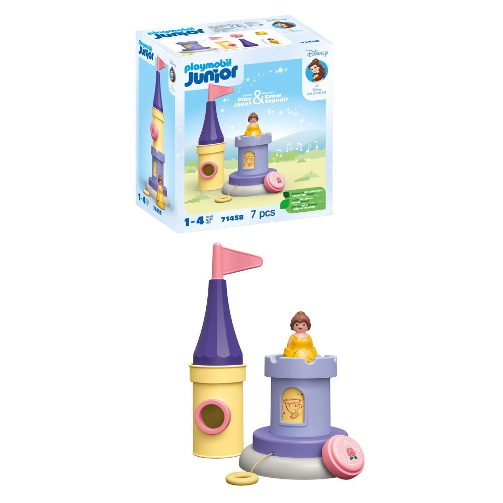 Playmobil Junior Disney - Turnul de joaca cu melodii al lui Belle