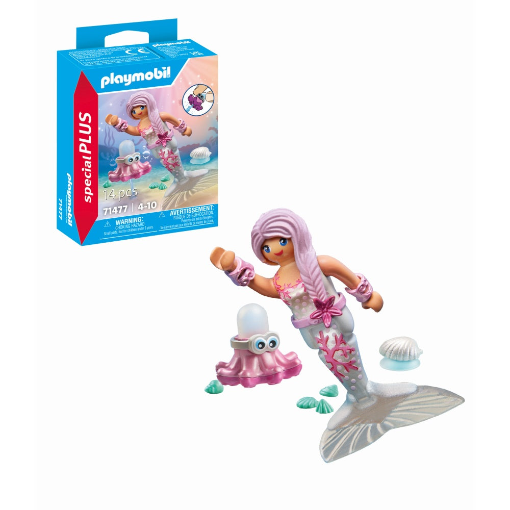 Playmobil-FIGURINA SIRENA CU CARACATITA