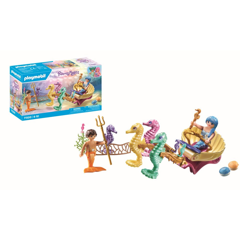 Playmobil-TRASURA CU CAI DE MARE