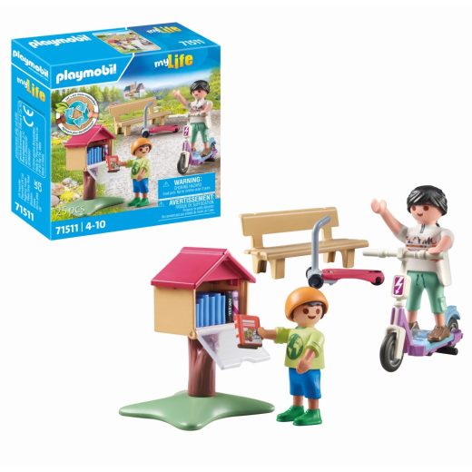 Playmobil-SCHIMB DE CARTI PENTRU PASIONATII DE LECTURA