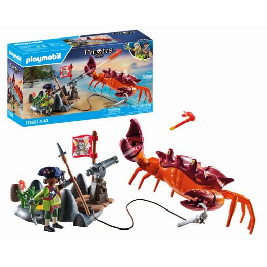 Playmobil - Lupta impotriva crabului urias