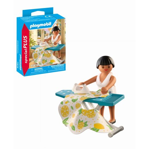Playmobil - Figurina femeie cu masa de calcat